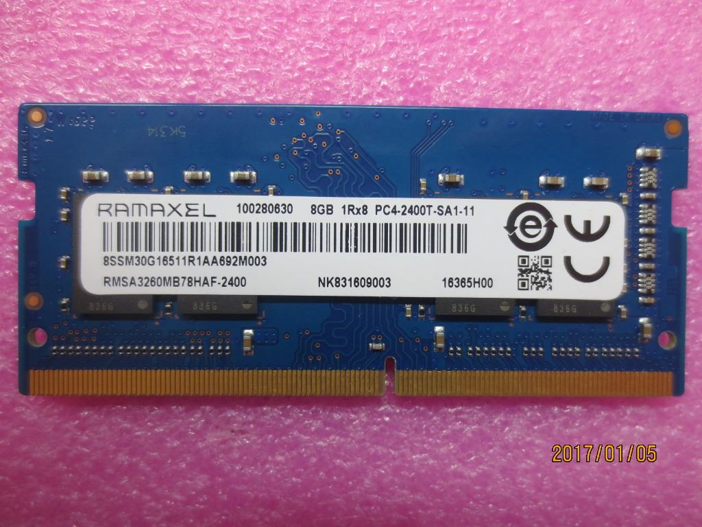 Lenovo MEMORY 8GB DDR4 2400 SoDIMM 01AG710