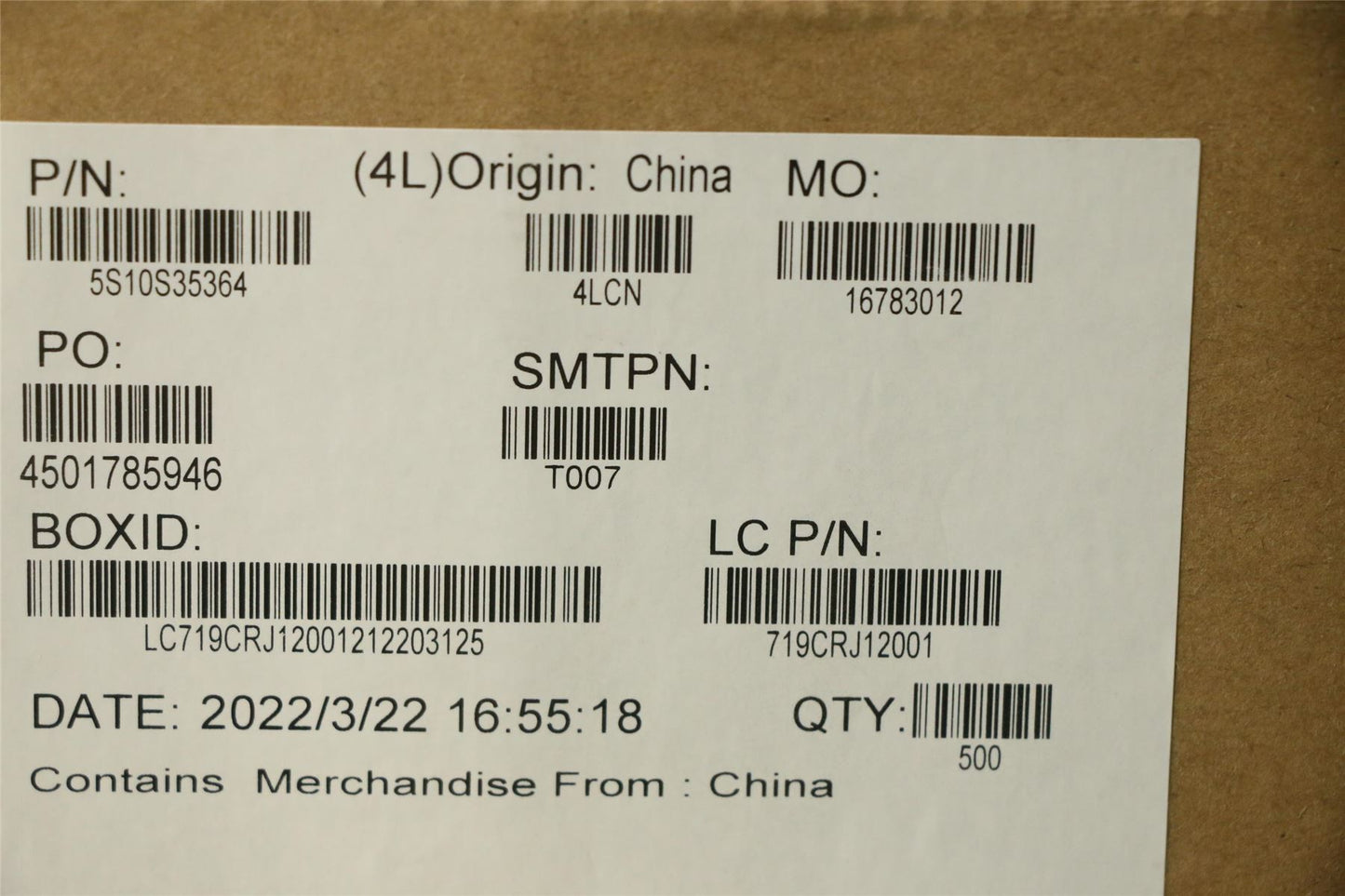 Lenovo 5S10S35364 SCREWL21B1M2.5D5LK4.6D0.8TNL+ZN-NI