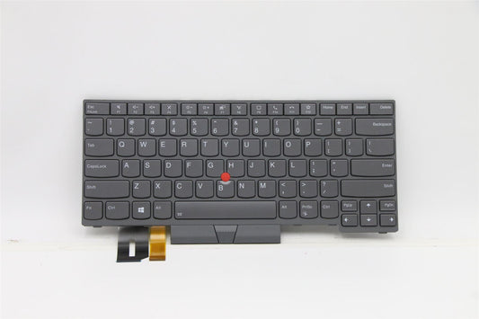 Lenovo ThinkPad P14s 2 T14 2 Keyboard US Grey Backlit 5N21B08340