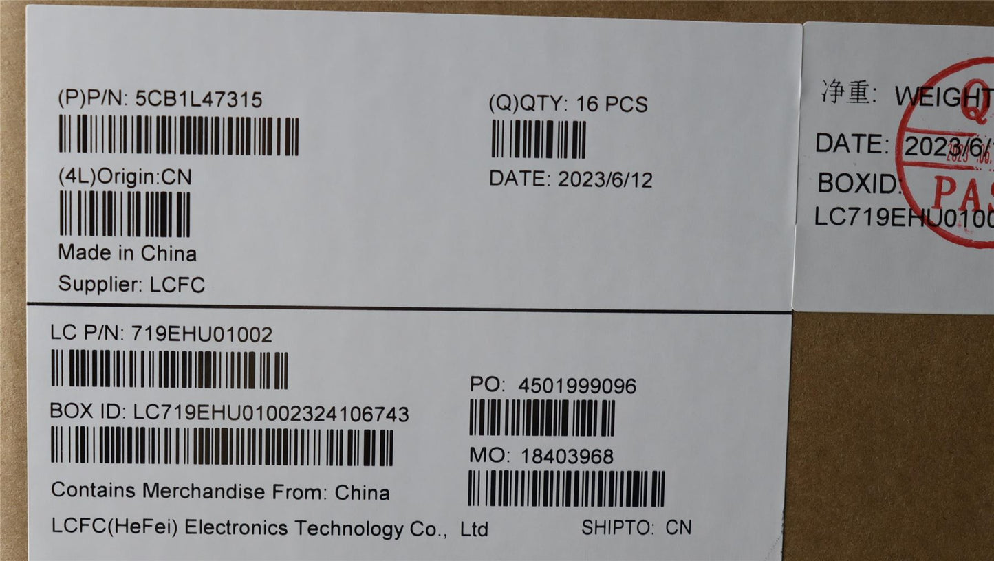 Lenovo FRU KT4D0_DCOVER_SWG_WLAN_SUB_ASSY 5CB1L47315