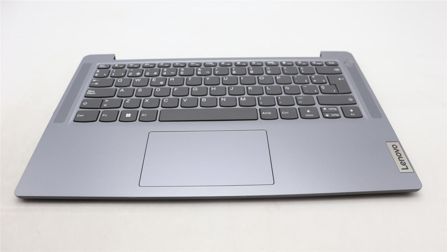 Lenovo IdeaPad 3 14IAH8 Palmrest Cover Touchpad Keyboard Spanish Grey 5CB1M46397