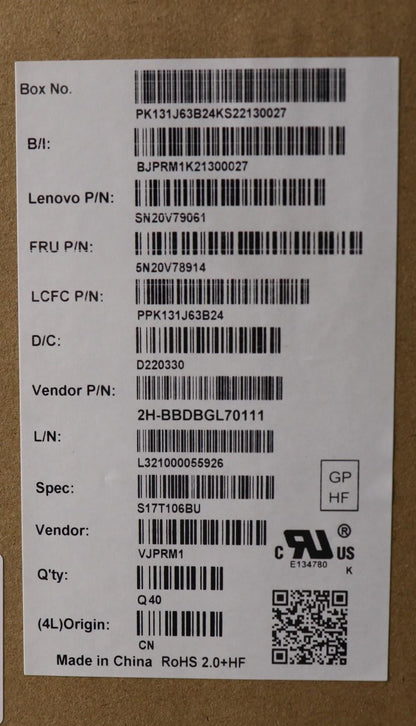 Lenovo ThinkPad P15s 1 P15s 2 T15 2 T15 Keyboard Bulgairian Black 5N20V78914