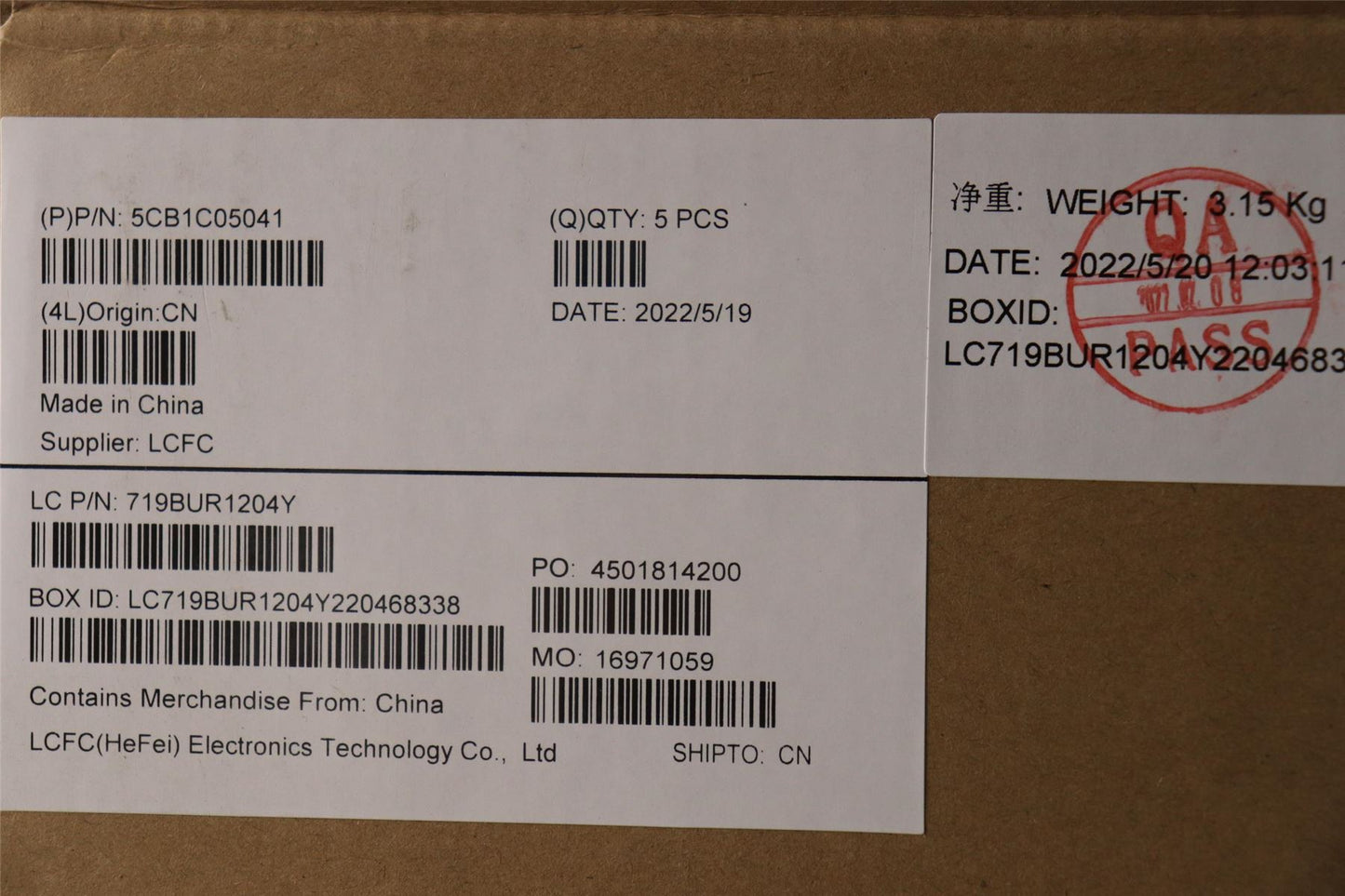 Lenovo Upper Case ASM_IT L81X7 FPPGYDIS 5CB1C05041