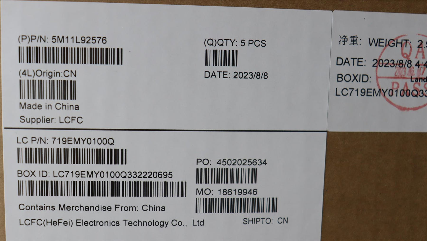Lenovo ThinkPad E14 Gen 5 Keyboard Palmrest Top Cover Slovenian Black 5M11L92576