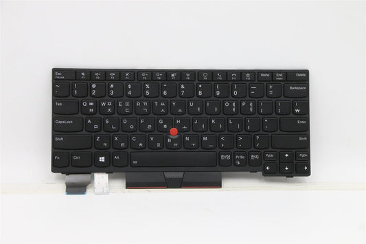 Lenovo ThinkPad L13 2 X13 Keyboard Korean Black Backlit 5N20V43355