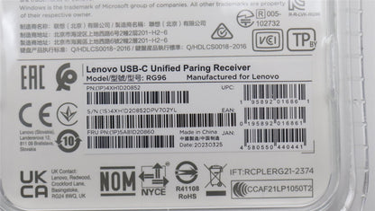 Lenovo USB-C Unifying Receiver 5A81D20860