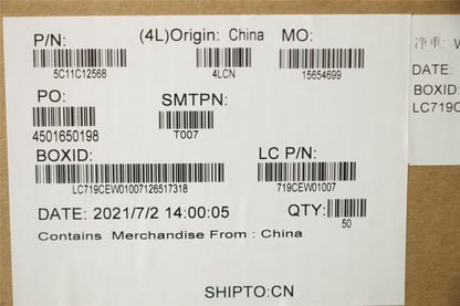 Lenovo FRU CABLE Touch IR Camera Cable 5C11C12568