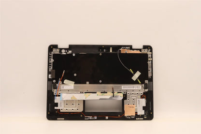 Lenovo 13w Keyboard Palmrest Top Cover German Black Backlit 5M11F26578