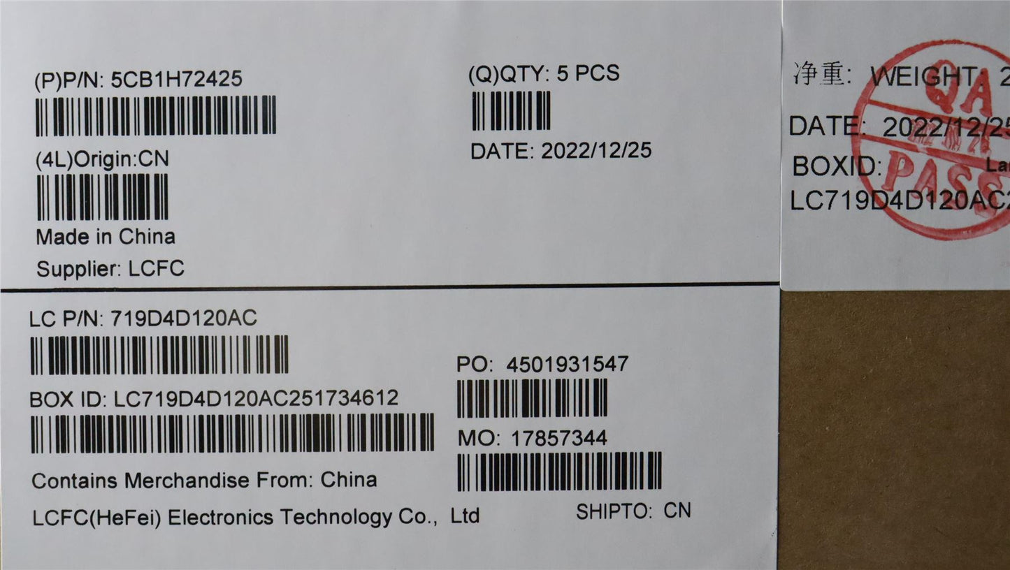 Lenovo Upper Case ASM_FRA L82RM AB_FP 5CB1H72425
