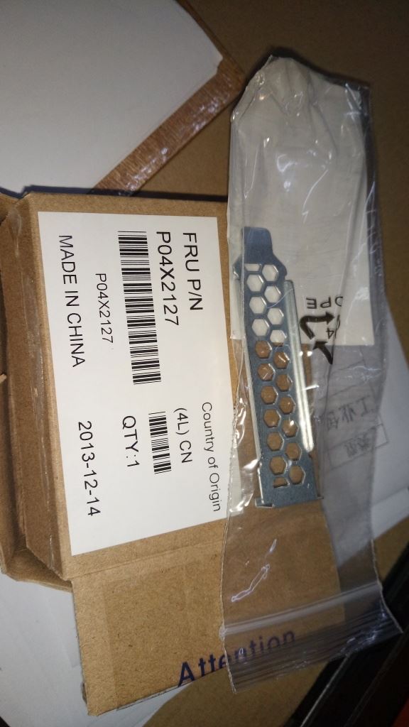 Lenovo slot filler 04X2127