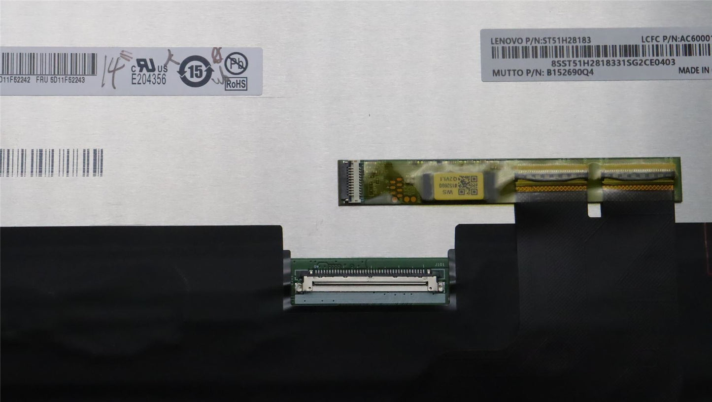 Lenovo ThinkPad P14s Gen 3 LCD Screen Display Panel 14 WQUXGA Glare 5M11F26626