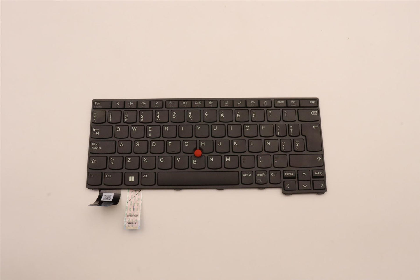 Lenovo ThinkPad L13 4 Tastatur Spanisch Schwarz 5N21H76960