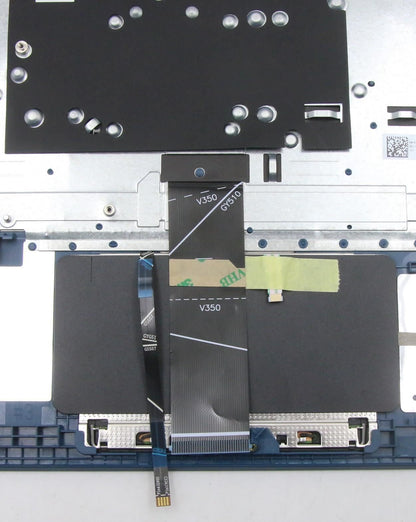 Lenovo IdeaPad 5-15ARE05 Palmrest Touchpad Cover Keyboard Nordic Blue 5CB0X56254