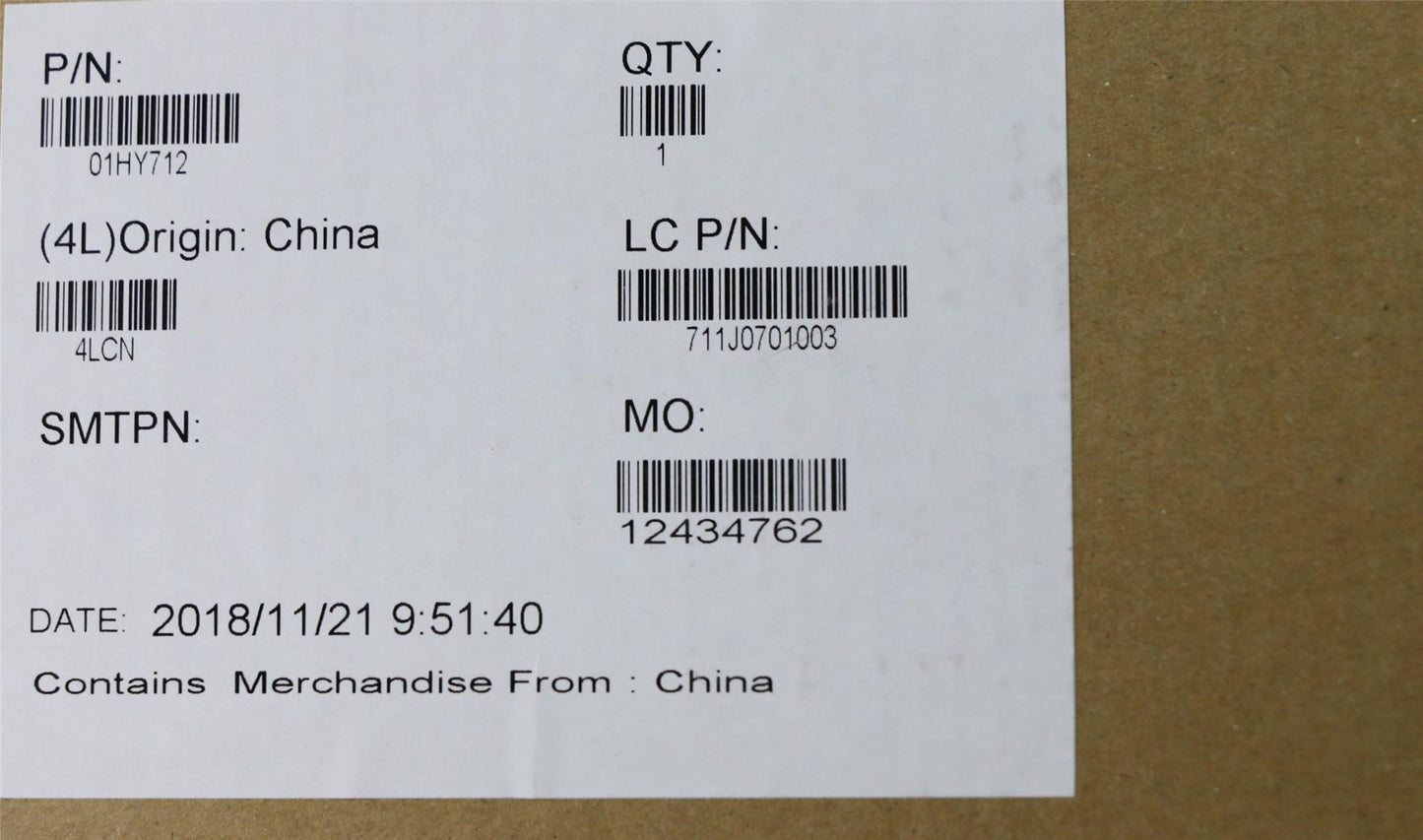 Lenovo Cable,LED Camera,TS,ICT 01HY712