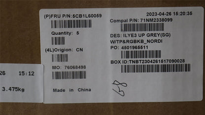 Lenovo Slim 5 16IRH8 5 16APH8 Palmrest Cover Touchpad Keyboard 5CB1L60059