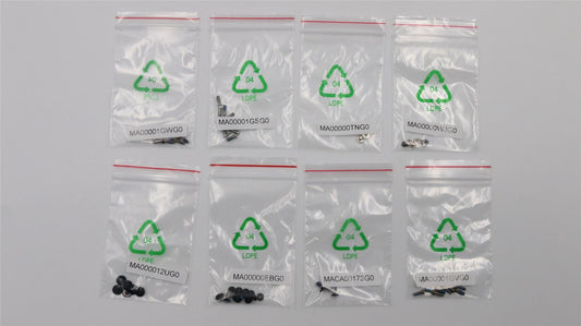 Lenovo IdeaPad 720S-14IKB Screw Screws Set Kit 5S10Q39884