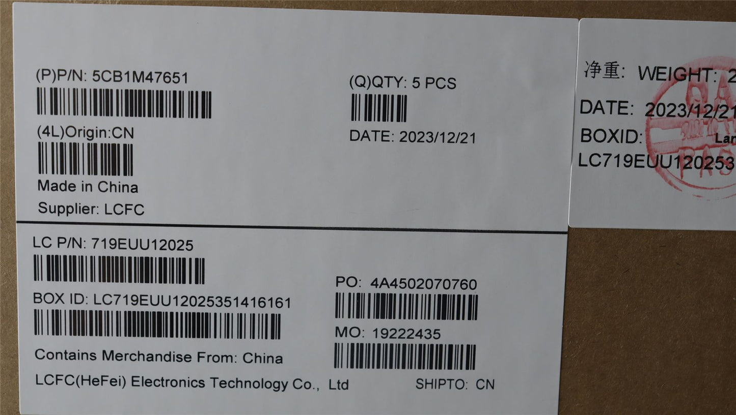 Lenovo COVER Upper Case ASM_GER L 83ELNFPAGN 5CB1M47651