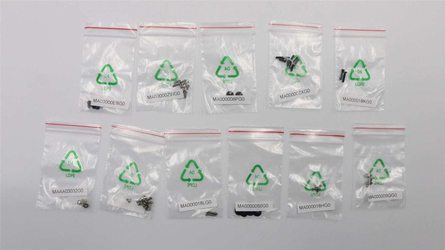 Lenovo Yoga 4-1570 4-1580 510-15IKB 510-15ISK Screw Screws Set Kit 5S10L46002