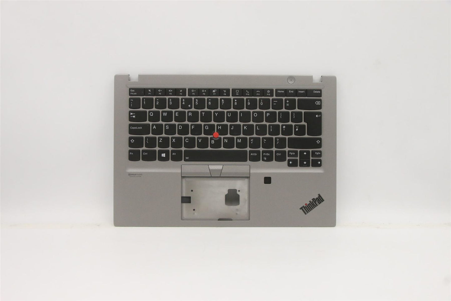 Lenovo ThinkPad T14s Keyboard Palmrest Top Cover UK Silver Backlit 5M10Z41627