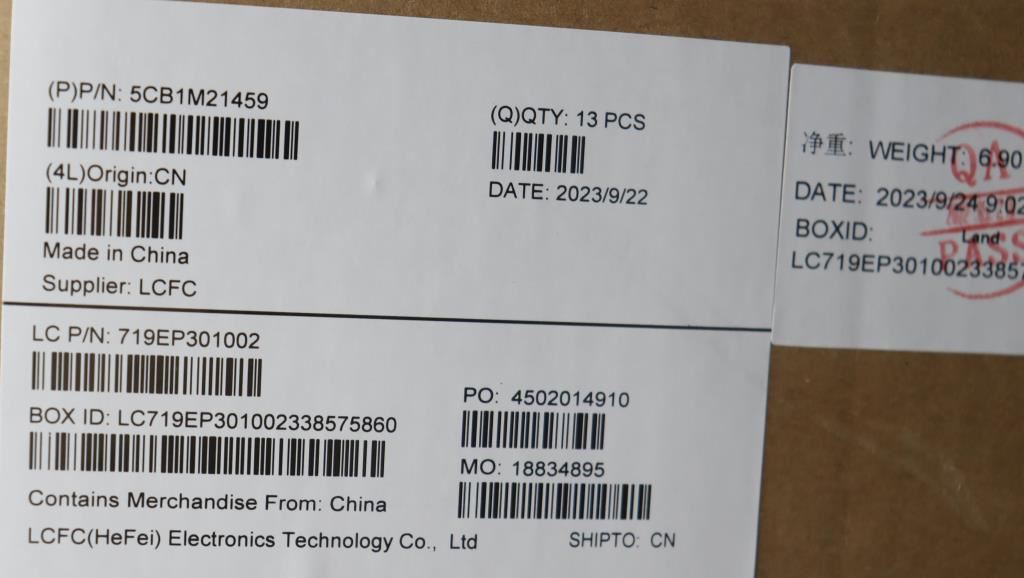 Lenovo FRU KP6B5_D_COVER_SC_SIM_DY_ASSY 5CB1M21459