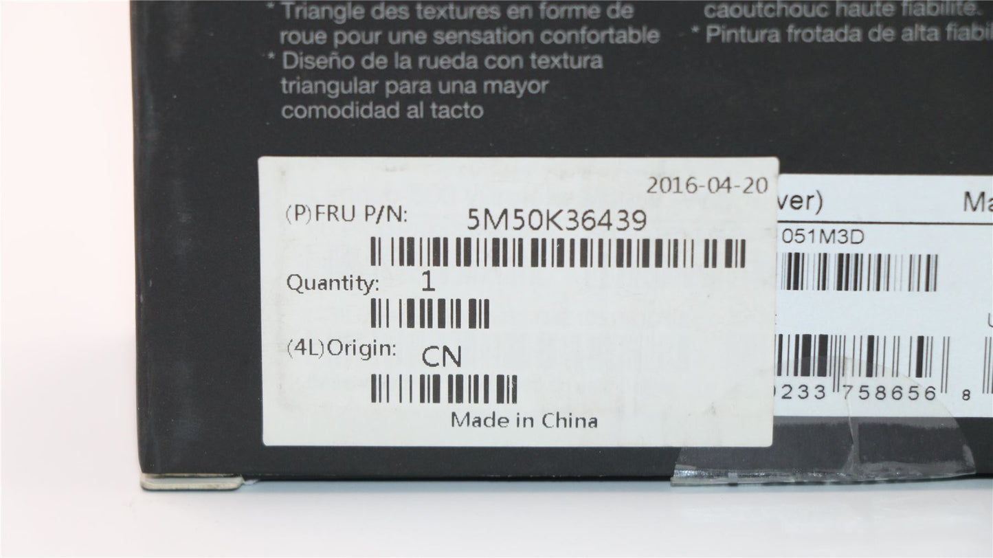 Lenovo MOUSE 500 Wireless Mouse FRU(Silver) 5M50K36439