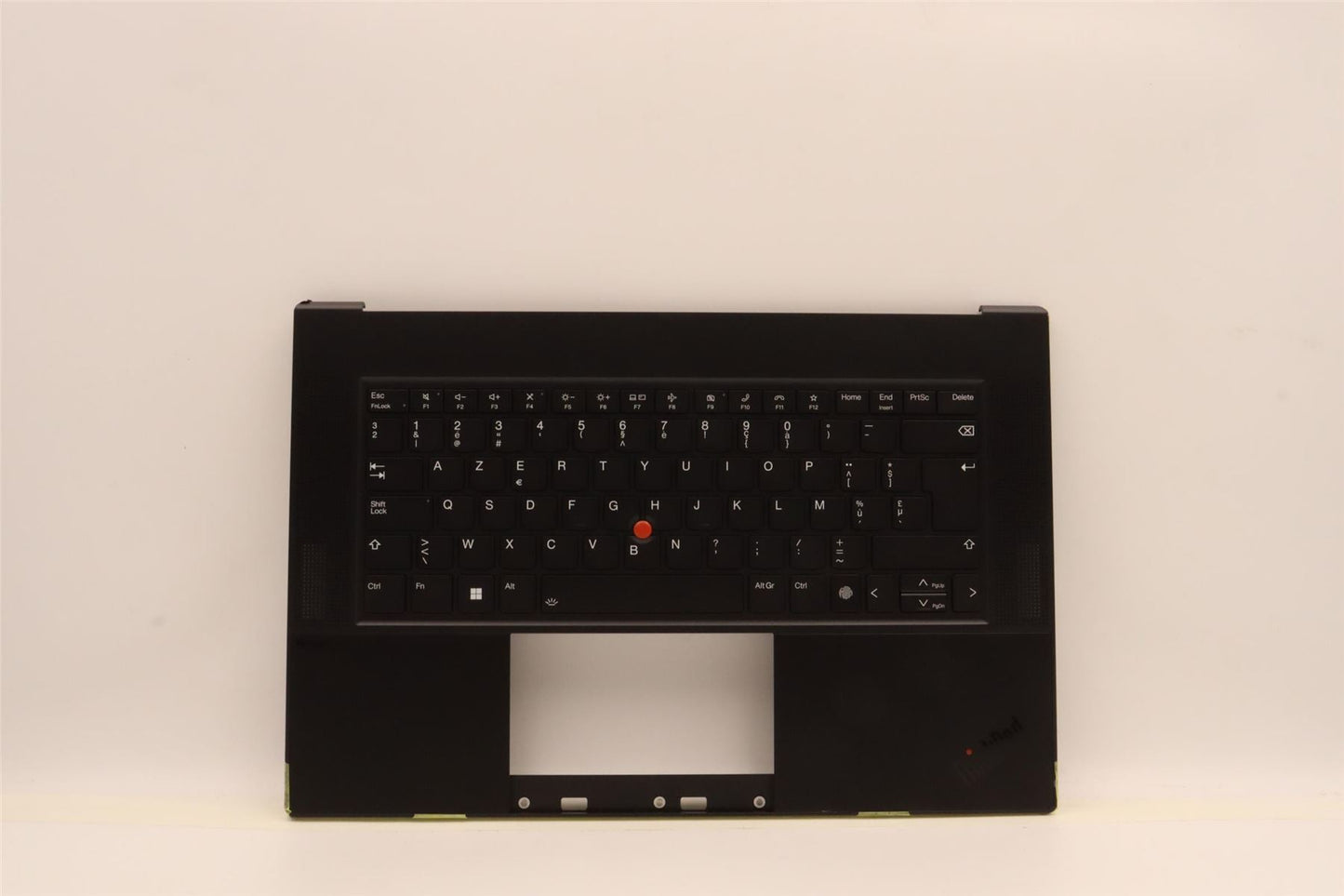 Lenovo ThinkPad Z16 Gen 1 Keyboard Palmrest Top Cover Belgian Black 5M11J13358