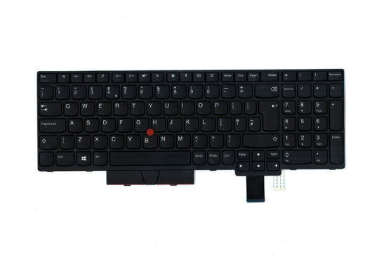 Lenovo ThinkPad T580 P52s Keyboard UK Black 01HX167