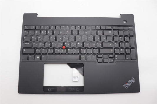 Lenovo ThinkPad E16 Gen 1 Keyboard Palmrest Top Cover Russian Black 5M11L65005