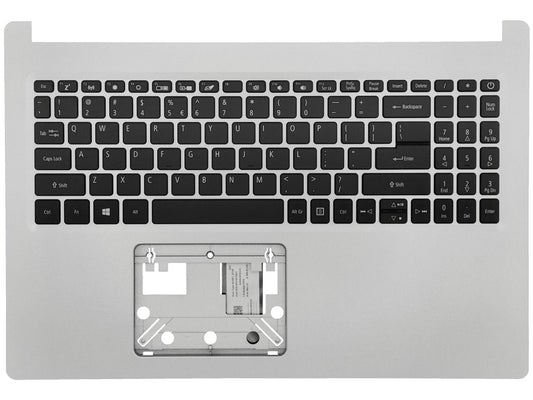 Acer Aspire A515-54 A515-54G S50-51 Palmrest Cover Keyboard Silver 6B.HDEN7.060