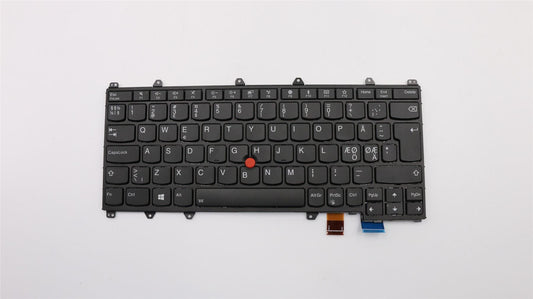 Lenovo Yoga 370 Keyboard Nordic Black Backlit 01EN426