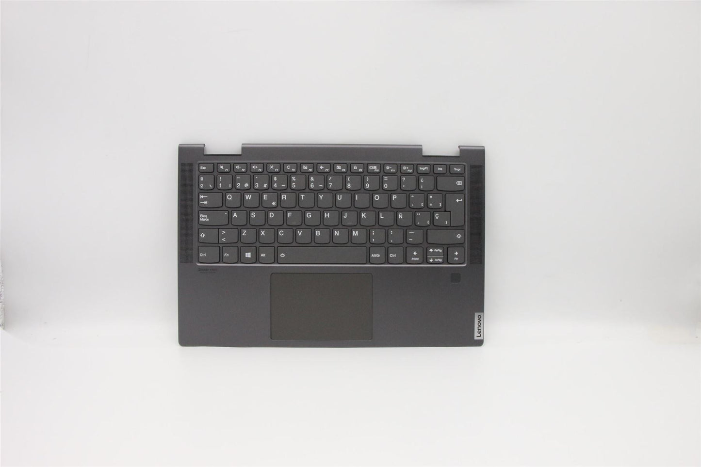 Lenovo Yoga C740-14IML Keyboard Palmrest Top Cover Spanish Grey 5CB0U43945