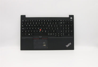 Lenovo ThinkPad E15 Keyboard Palmrest Top Cover French Canadian Black 5M10V16863