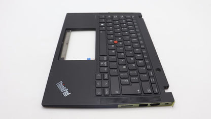 Lenovo ThinkPad X13 Gen 4 Palmrest Cover Keyboard Latin Spanish Black 5M11L86034