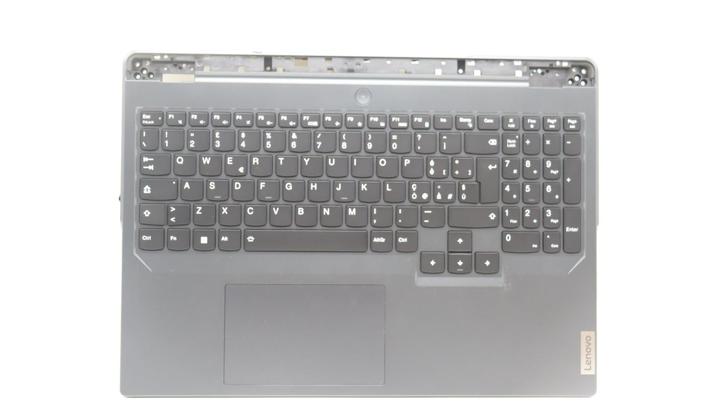 Lenovo Legion 5 16IRX8 Palmrest Cover Touchpad Keyboard Italian 5CB1L30903