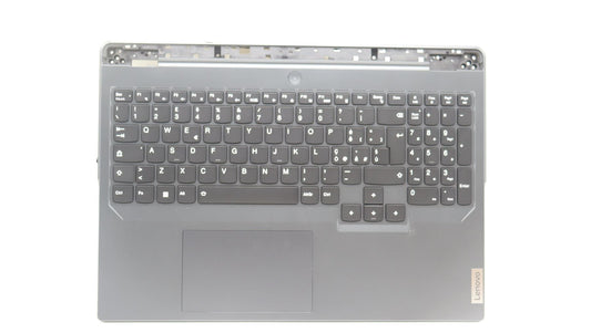 Lenovo Legion 5 16IRX8 Palmrest Cover Touchpad Keyboard Italian 5CB1L30903