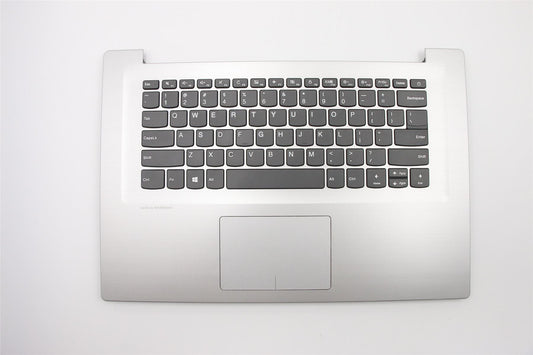 Lenovo IdeaPad 320S 15IKB Keyboard Palmrest Top Cover US Silver 5CB0N77774