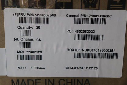 Lenovo SSD Thermal pad C 83G1 10pcs 5P20S37689