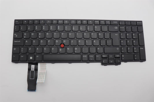 Lenovo ThinkPad T16 Gen 2 L15 Gen 4 s Keyboard Icelandic Black 5N21K05056