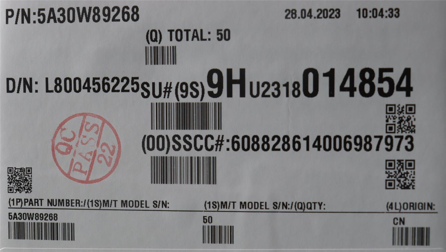 Lenovo Fru,HN Rear antenna_LUX 5A30W89268