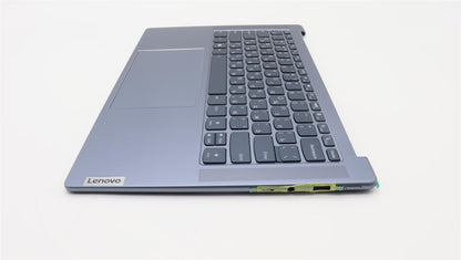 Lenovo Yoga 7 14IAH7 Palmrest Cover Touchpad Keyboard Russian 5CB1J23821