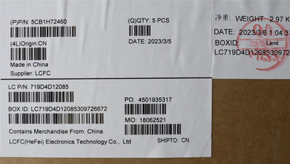 Lenovo Upper Case ASM_ITA L82RM AB_FP_BL 5CB1H72460