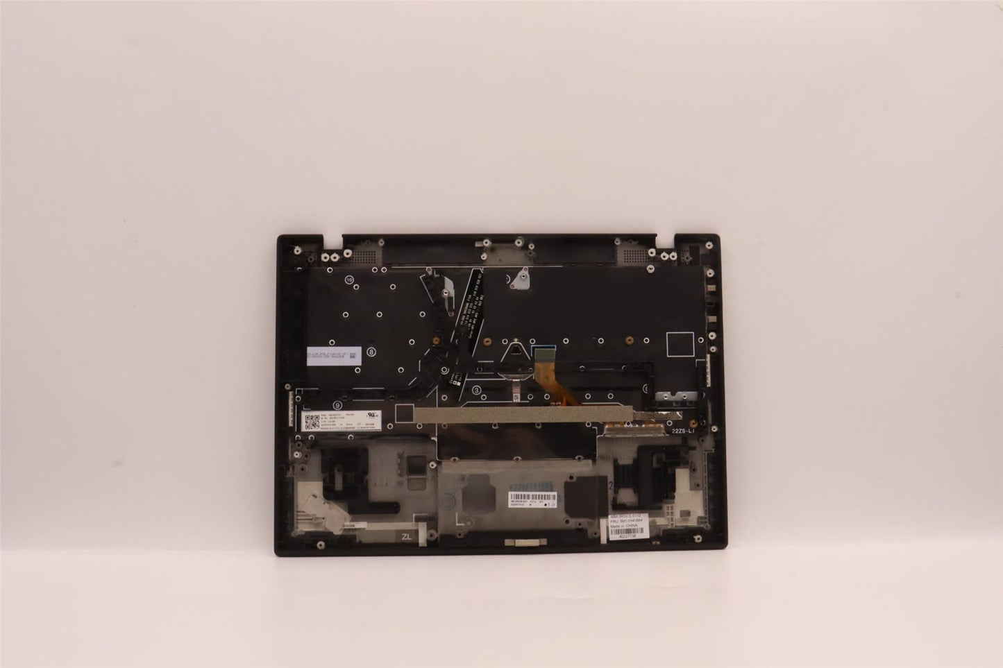 Lenovo ThinkPad X1 Gen 2 Keyboard Palmrest Top Cover Icelandic Black 5M11H41816