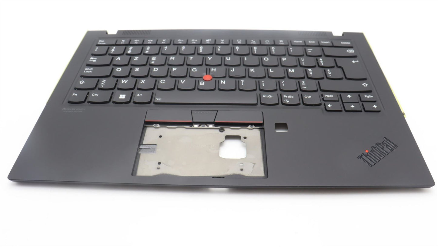 Lenovo Carbon X1 8th Keyboard Palmrest Top Cover Belgian Black 5M10Z27437