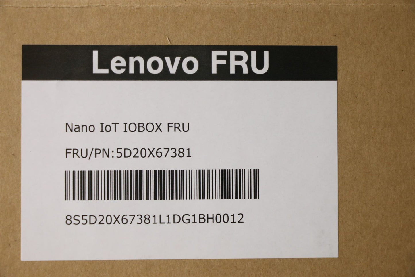 Lenovo IoT IO BOX DT1 V2 5D20X67381