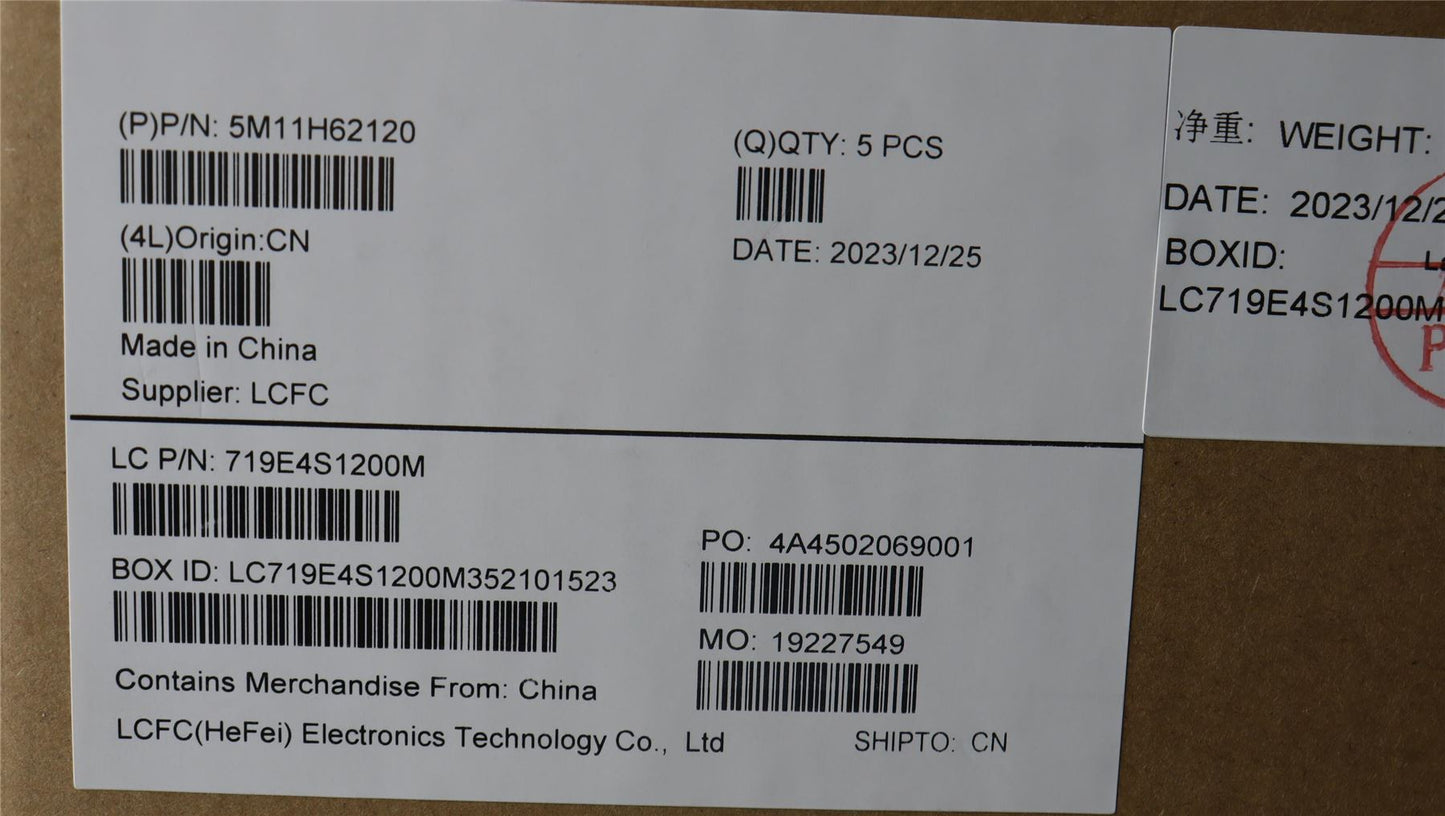 Lenovo 14e Gen3 IP 3 14IAN8 Keyboard Palmrest Top Cover US Europe 5M11H62120