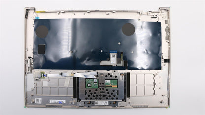 Lenovo Yoga C930-13IKB Keyboard Palmrest Top Cover Italian Silver 5CB0S72641