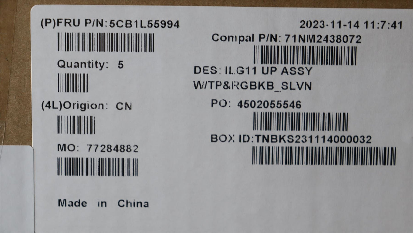 Lenovo LOQ 16IRH8 LOQ 16APH8 Palmrest Cover Touchpad Keyboard 5CB1L55994