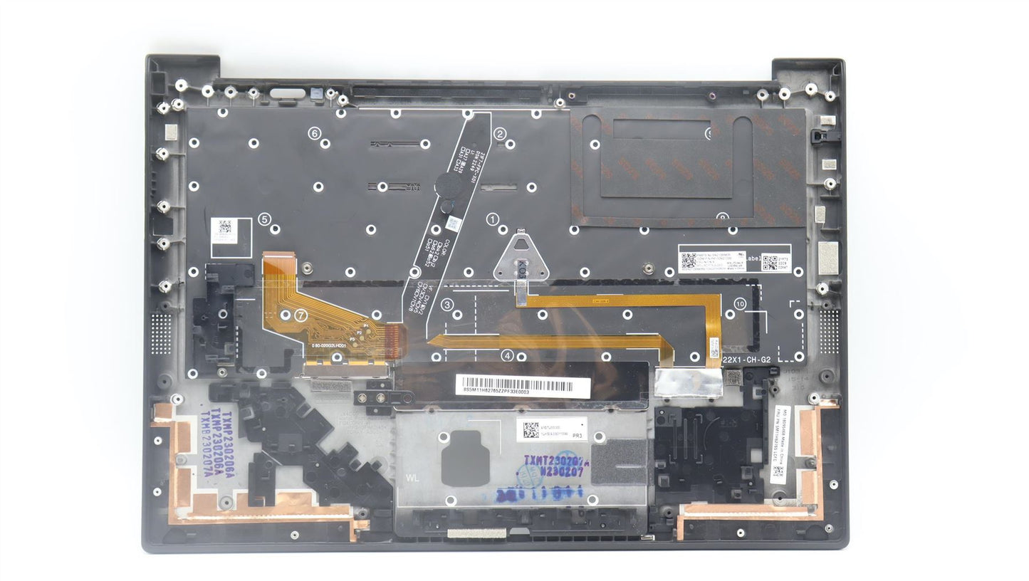 Lenovo ThinkPad X1 11th Gen Palmrest Cover Keyboard US Black 5M11H62765