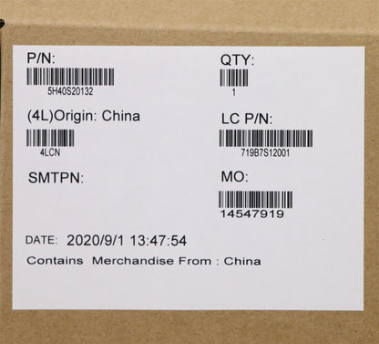 Lenovo Legion 5-15ARH05H 5P-15ARH05H Thermal Heatsink Cooling Fan 5H40S20133