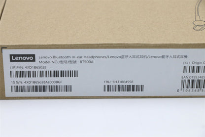 Lenovo HEADSET FRU Lenovo 500 BT In-ear 5H31B64998